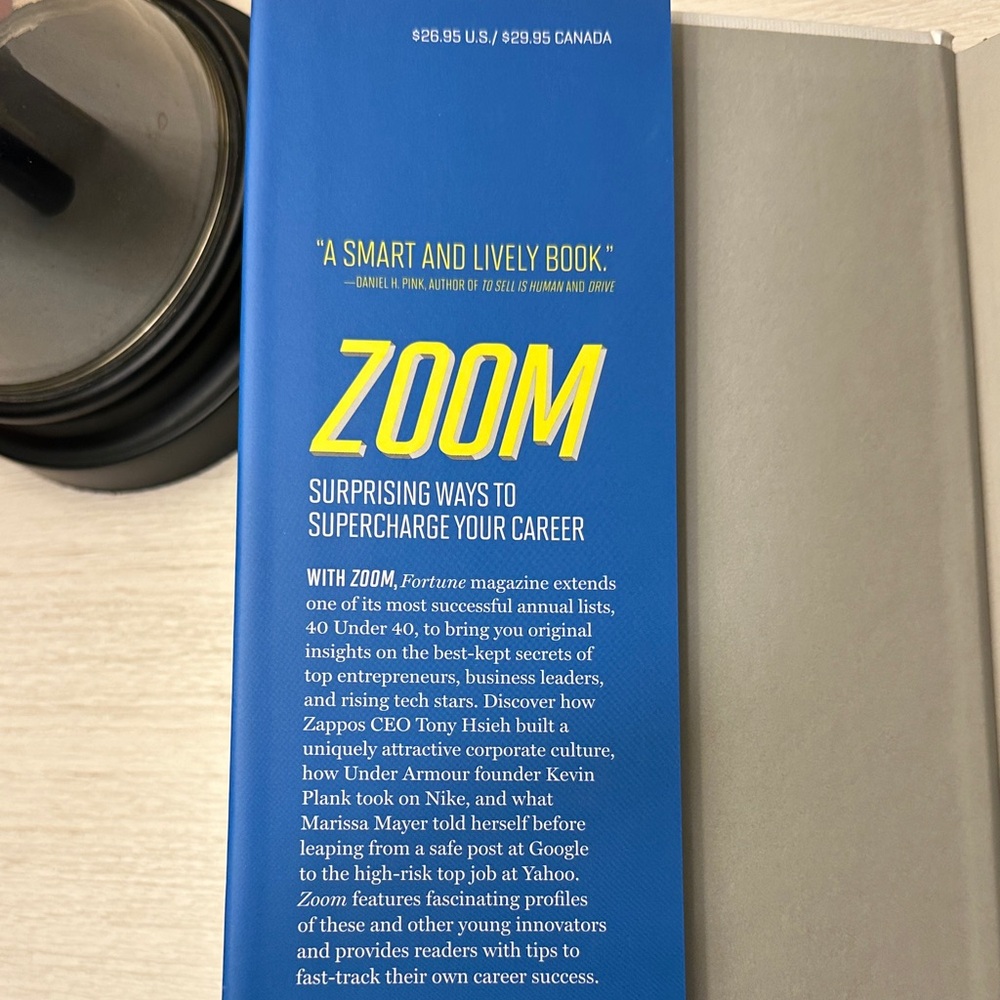 Zoom Hardcover Book by Daniel Roberts - Picture 4 of 4